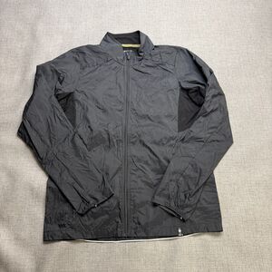 Smartwool PHD Jacket Men's M Black Full Zip Windbreaker Soft Lightweight